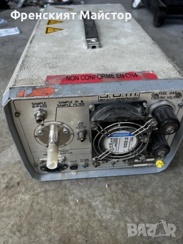 Професионален анализатор на въглеводороди J.U.M. Engineering J-900 Heated FID, снимка 2 - Индустриална техника - 56087494