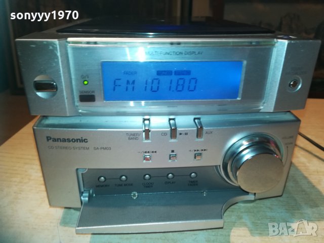 panasonic cd tuner amplifier aux 1303211553, снимка 10 - Ресийвъри, усилватели, смесителни пултове - 32146335