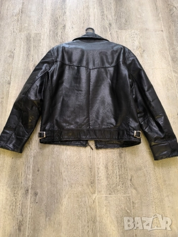 Мъжко кожено яке, снимка 3 - Якета - 52512505