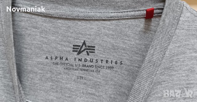 Alpha Industries-Като Нова, снимка 8 - Тениски - 42148012