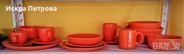   Керамика различни цветове Румъния, снимка 4 - Сервизи - 38138890