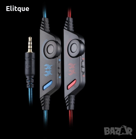 Интересни геймърски слушалки в два цвята KOTION EACH G9000 - EP8, снимка 6 - Друга електроника - 52819299