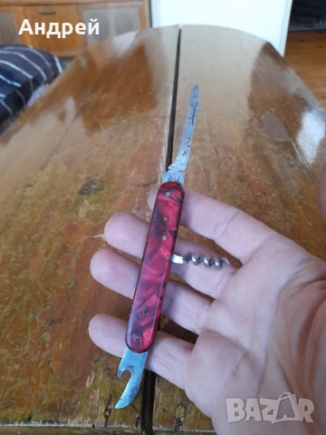 Стар джобен нож,ножче,ножка #48, снимка 4 - Други ценни предмети - 50715428