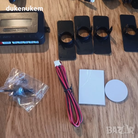 Паркинг сензори за кола с 4 ултразвукови датчика, със зумер, снимка 11 - Аксесоари и консумативи - 51755991