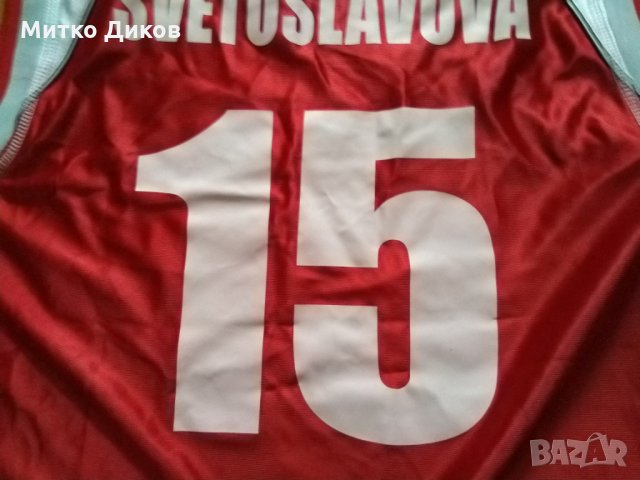 Баскетболна тениска на България маркова на Еффеспорт №15Светославова размер Л, снимка 5 - Баскетбол - 33970827