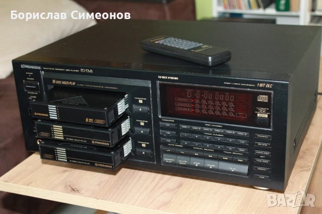 Pioneer PD-TM1 CD Changer - 18 Discs , снимка 5 - Други - 52893327