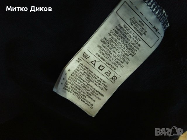 Адидас спортна маркова тениска с футболна обувка отпред размер ХЛ, снимка 6 - Футбол - 40509256