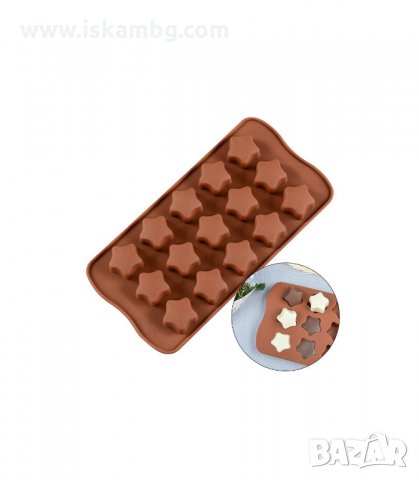 СИЛИКОНОВИ МОЛДОВЕ ЗА БОНБОНИ С РАЗЛИЧНИ ФОРМИ - код 2874, снимка 7 - Форми - 33911004