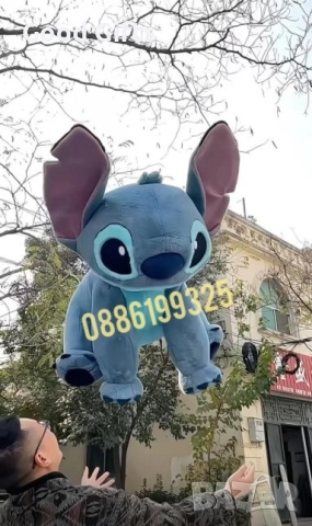 Голям плюшен Стич от 35см до 140см – Плюшена играчка Lilo & Stitch, снимка 2 - Плюшени играчки - 51439975