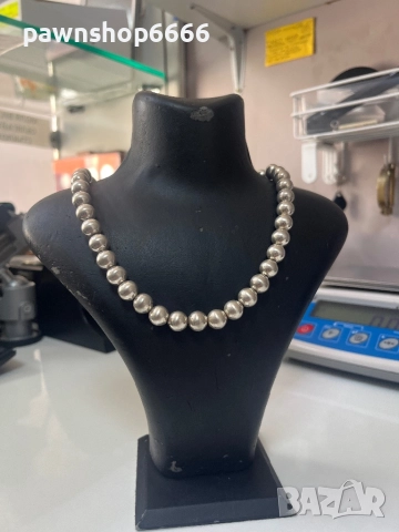 Сребърно колие 925, снимка 4 - Колиета, медальони, синджири - 51664101