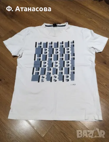 Мъжка маркова тениска XL Hugo Boss, снимка 4 - Тениски - 49792637