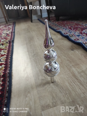 Стъклен връх за елха 