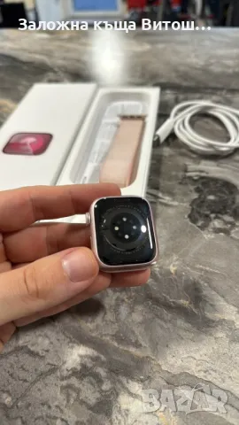 Apple Watch Series 9 41mm Pink Aluminium ( Model: A2978 ), снимка 3 - Смарт часовници - 47568926