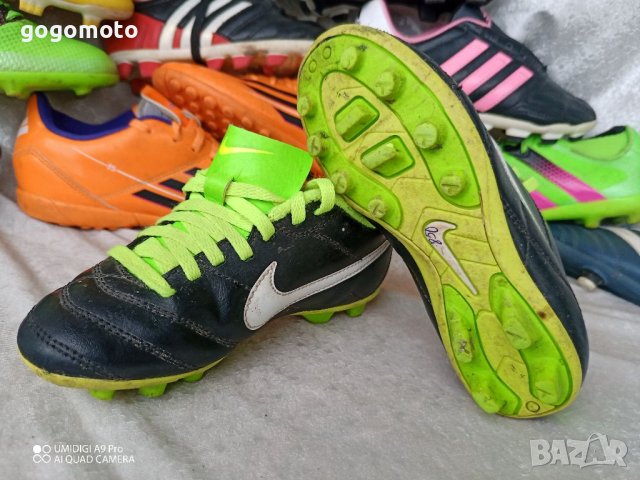 унисекс бутонки, калеври, футболни обувки NIKE® TEMPO  27 - 28 original, маратонки, спортни обувки, снимка 6 - Детски маратонки - 39720726