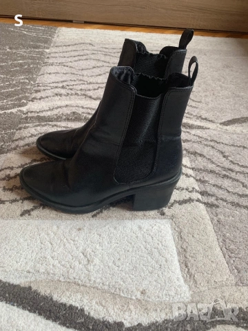 Кожени Боти  H&M 38номер , снимка 5 - Дамски боти - 53946825