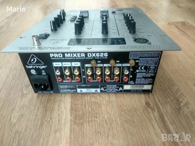 behringer dx626 за ремонт или части, снимка 2 - Ресийвъри, усилватели, смесителни пултове - 52099615