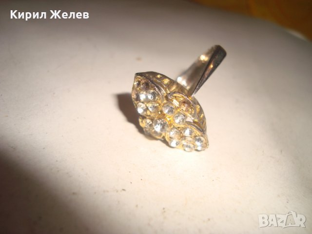 ПОЗЛАТЕН ВИНТИДЖ СТИЛ ПРЪСТЕН АРТ-ДЕКО ПЕРИОД 6572, снимка 7 - Пръстени - 31230665