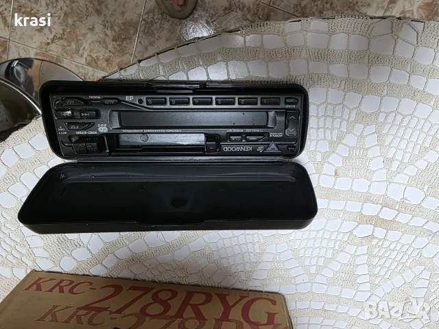 РЕТРО РАДИОКАСЕТОФОН KENWOOD, снимка 7 - Радиокасетофони, транзистори - 55957972