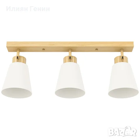LED таванна лампа HOMCOM, 40W, снимка 9 - Лампи за таван - 56149087