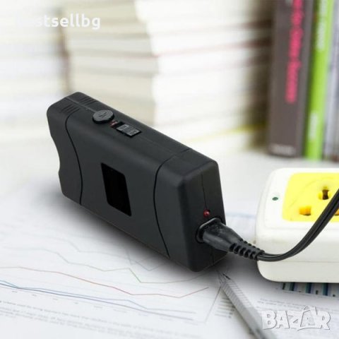 Презареждащ фенер с мощен електрошок за кучета дамски кучегон 25000КV, снимка 9 - Друга електроника - 31159566