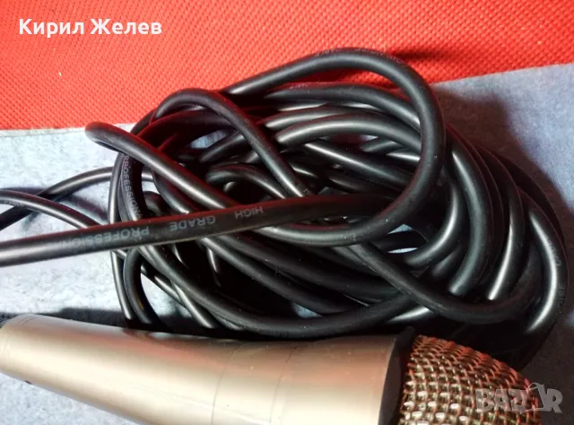 SILVER CREST ПРОФЕСИОНАЛЕН МИКРОФОН За ПЕВЦИ МУЗИКАНТИ и ДРУГИ СЦЕНИЧНИ ИЗПЪЛНИТЕЛИ 47627, снимка 10 - Микрофони - 47708903