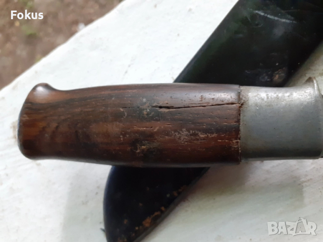 Уникална находка Норвежки ловен нож BRUSLETTO GEILO с кания, снимка 3 - Антикварни и старинни предмети - 52335476