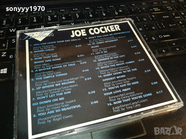 JOE COCKER CD 0503241350, снимка 11 - CD дискове - 44615931