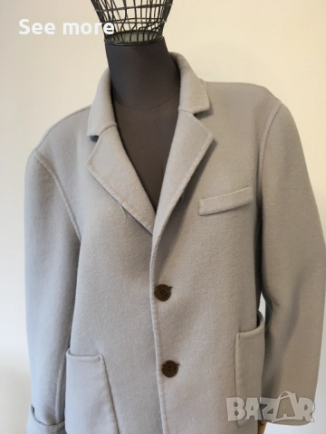 ROWUANBABY дамско палто вълна L, снимка 2 - Сака - 52666666