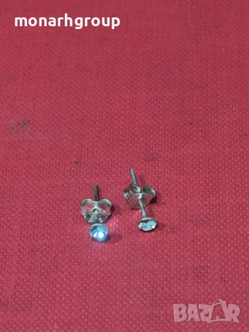 Сребърни обеци