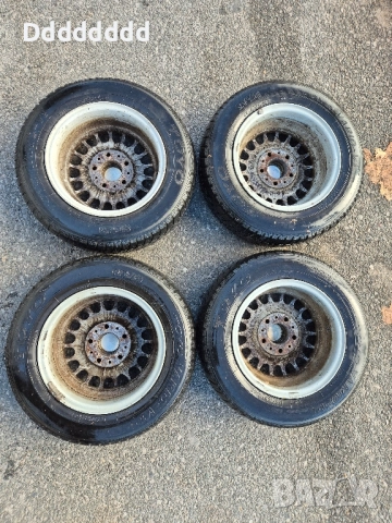 Ретро Оригинални Алуминиеви джанти за BMW 5серия E12 и Е22 -6J X 14 H2, снимка 7 - Гуми и джанти - 52234780