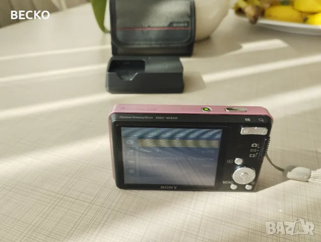 Sony Cyber-shot DSC-W350 , снимка 7 - Фотоапарати - 56149775