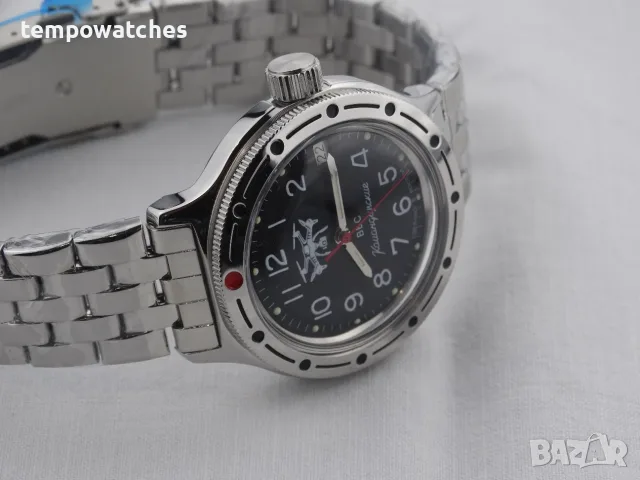 ВОСТОК АМФИБИЯ АВТОМАТИЧЕН- ”Войска Беспилотных Систем” ref: 42090Г, снимка 10 - Мъжки - 56063088