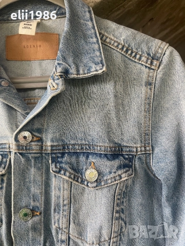 Дънково яке H&M, снимка 2 - Якета - 52462887