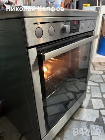 Свободно стояща готварска печка Аег/Aeg, снимка 6 - Печки, фурни - 52589158