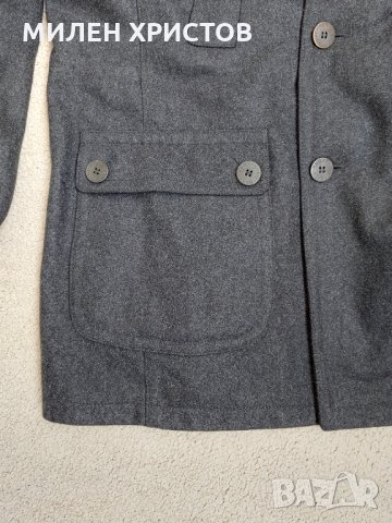 HUGO BOSS-80%вълна Оригинално палто-размер XXL, снимка 6 - Палта - 35112175