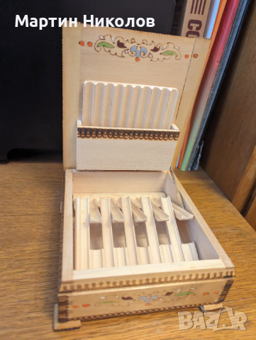 Ретро сувенирна кутия за цигари, снимка 2 - Табакери - 44795323