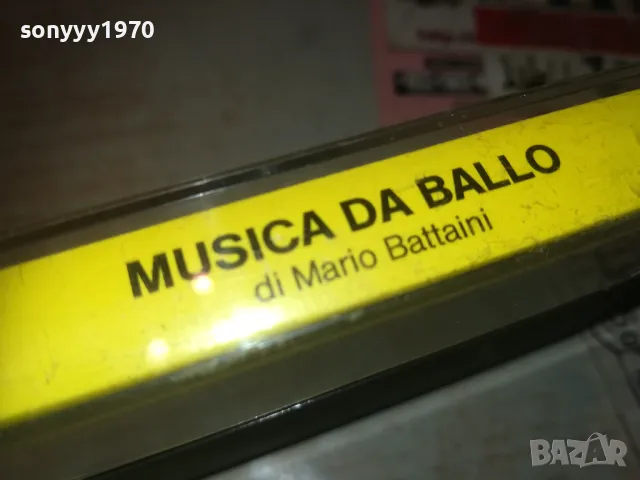 MUSICA DA BALLO-DI MARIO BATTAINI ВНОС SWISS 0610241235, снимка 4 - Аудио касети - 47481306