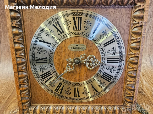 Стенен часовник Junghans – Немски аристократизъм и прецизност от „Златната ера“ на стенните часовниц, снимка 7 - Стенни часовници - 53971613