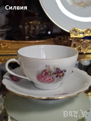 Романтичен Винтидж Комплект „Галантна епоха“, снимка 4 - Сервизи - 53900993