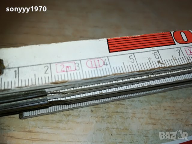 obi-дърводелски немски метър, снимка 7 - Други инструменти - 29973147