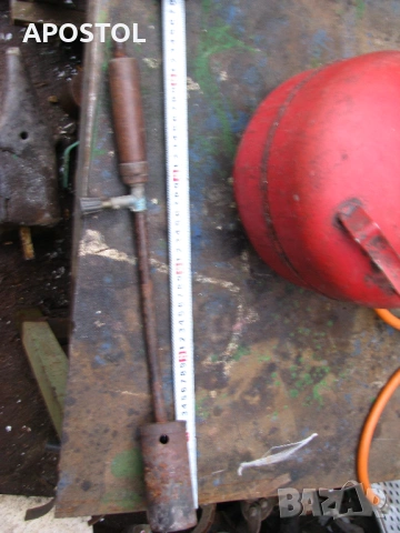 Газова бутилка с горелка - използвана, комплект, снимка 3 - Други - 53357609