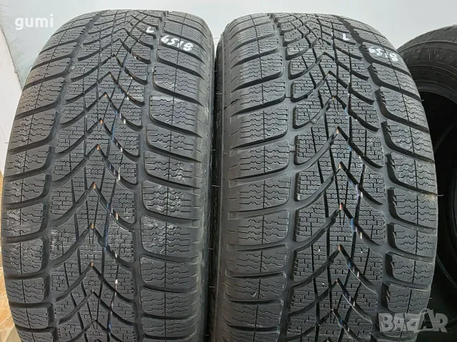 2бр зимни гуми 225/55/17 DUNLOP L06518 , снимка 3 - Гуми и джанти - 55743462