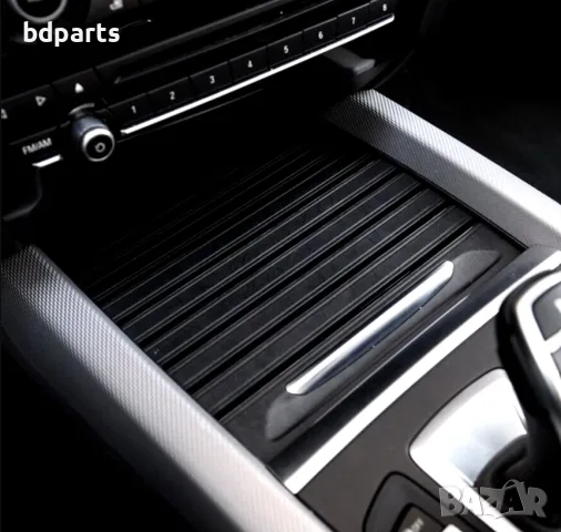 Щора за поставка на чаши, BMW, X5 F15, X6 F16, Черен, снимка 2 - Части - 56141333