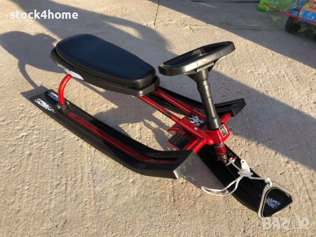 Качествена Шейна с кормило Чук и Гек, Кожена седалка, Различни цветове, снимка 2 - Зимни спортове - 52340742