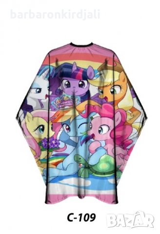 Детска пелерина за подстригване, снимка 2 - Фризьорски принадлежности - 35572093