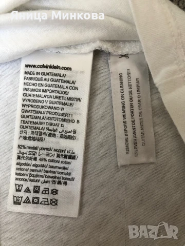 Дамска тениска Calvin Klein, снимка 6 - Тениски - 51318272