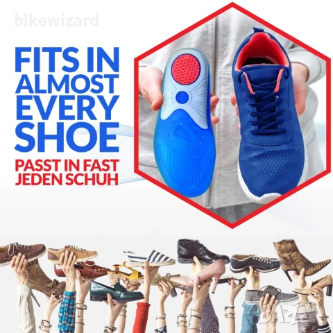 Висококачествени гел стелки за обувки 29 см. НОВИ, снимка 2 - Други - 52484000