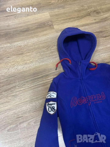Дамски Fleece Bergans Of Norway BRYGGEN Hoodie   , S размер , снимка 3 - Якета - 51495624