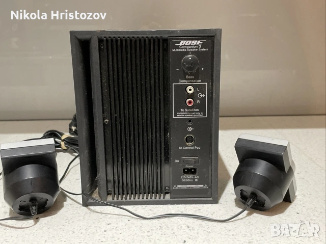 bose cimpanion 3, снимка 3 - Аудиосистеми - 54050412