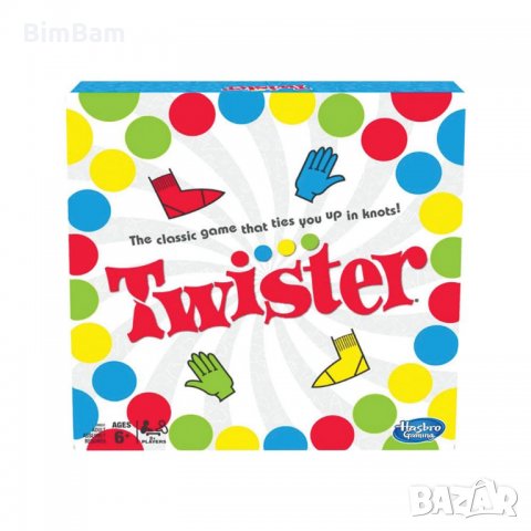 Игра TWISTER - Hasbro, снимка 1 - Образователни игри - 35555408